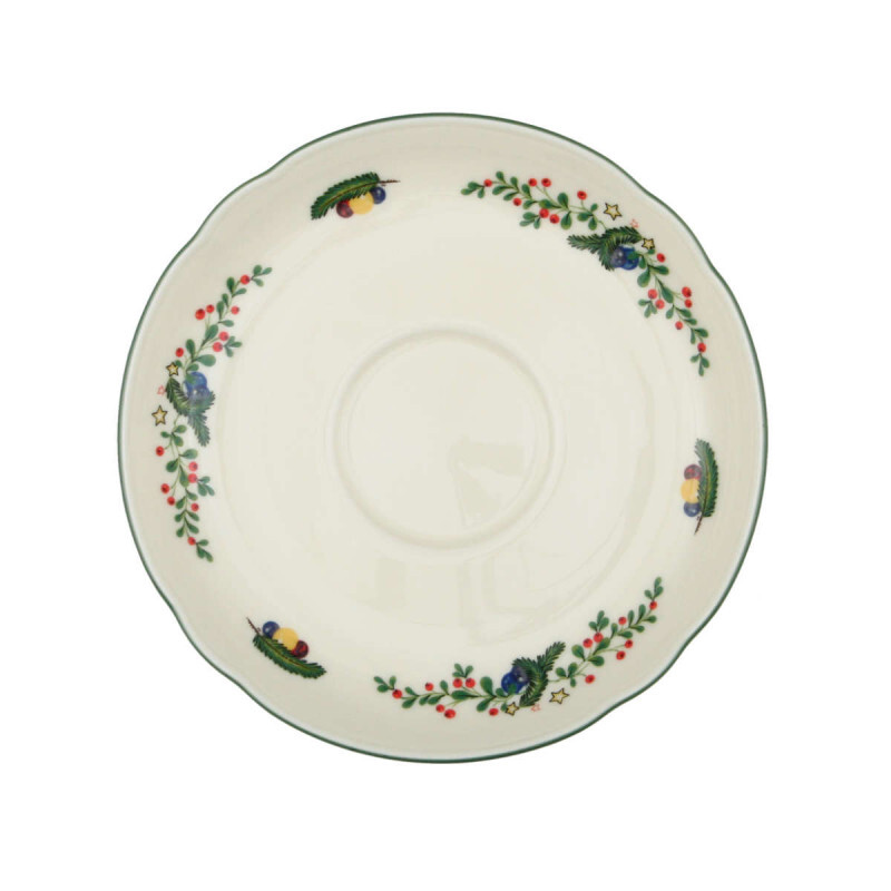 

Комбинированное блюдце Marie-Luise Christmas 15 см Seltmann Weiden, красочный