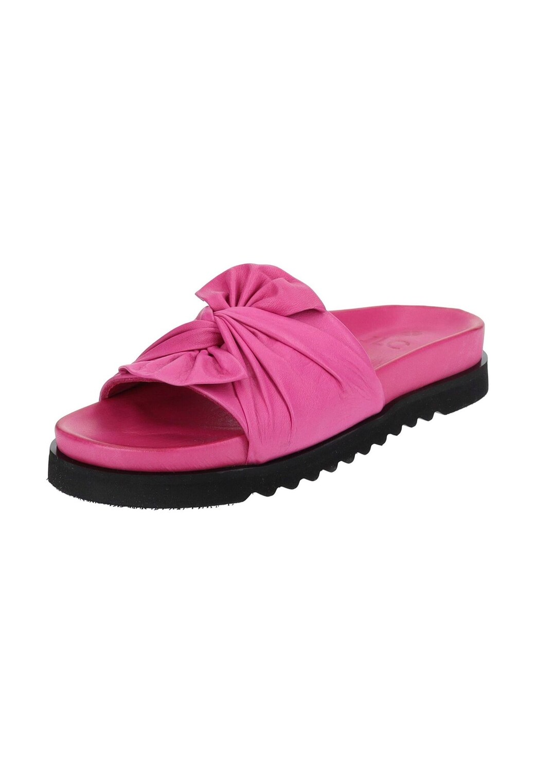 Кожаные мюли ILC, цвет Neon Pink