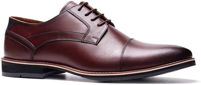 

Мужские кожаные туфли-дерби A. Veer New York, коричневый