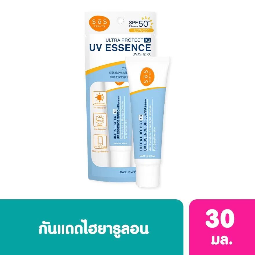 

SoS Ultra Protect X3 UV ESSENCE SPF50+/PA++++30мл