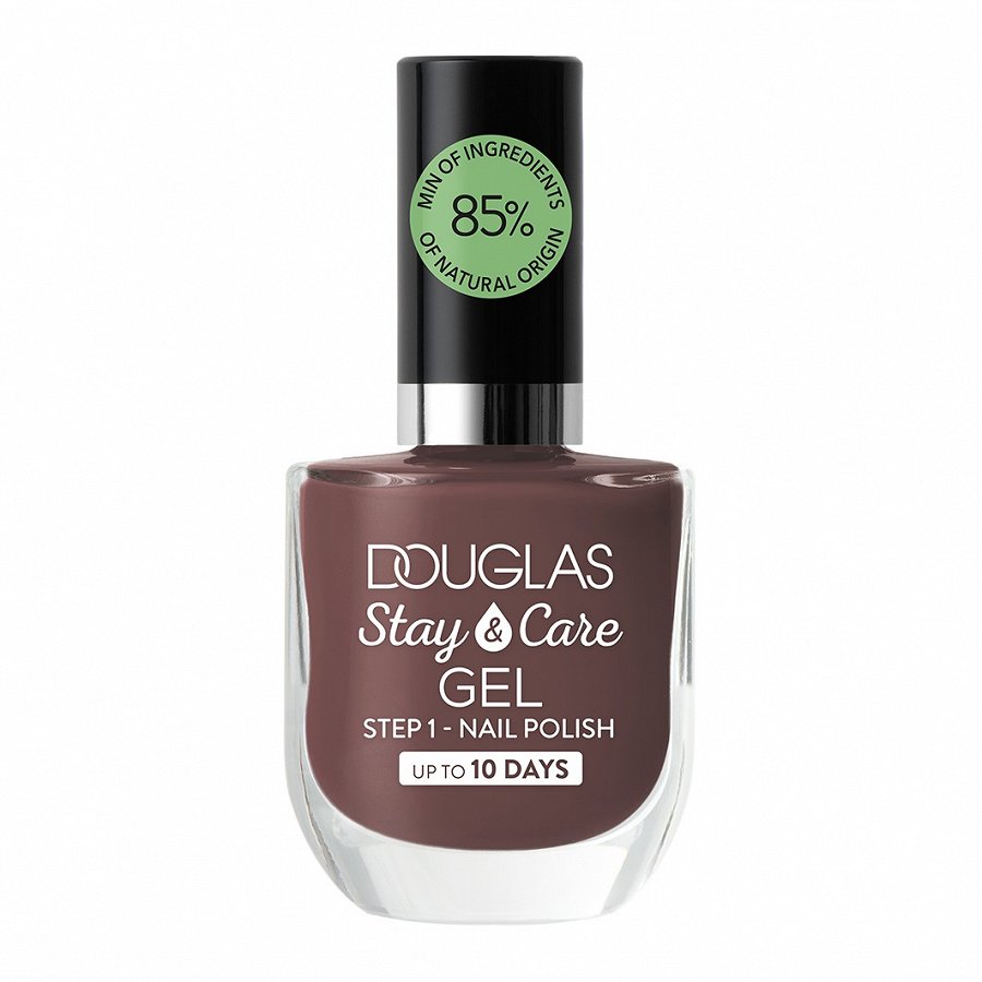 

Стойкий лак для ногтей с гелевым эффектом douglas make up stay & care gel polish Douglas Collection, цвет nr. 33 sweet espresso, 10 мл
