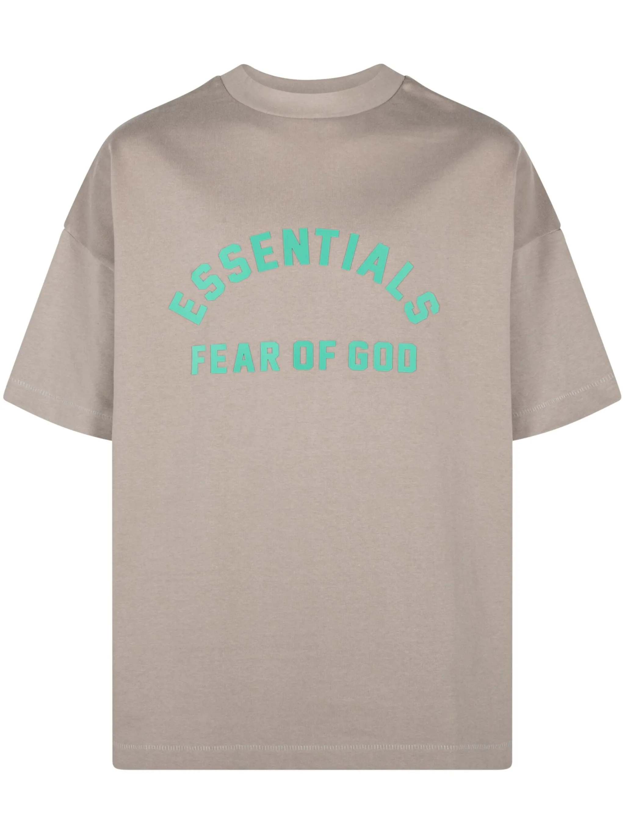 

Футболка с логотипом Fear Of God Essentials, серый