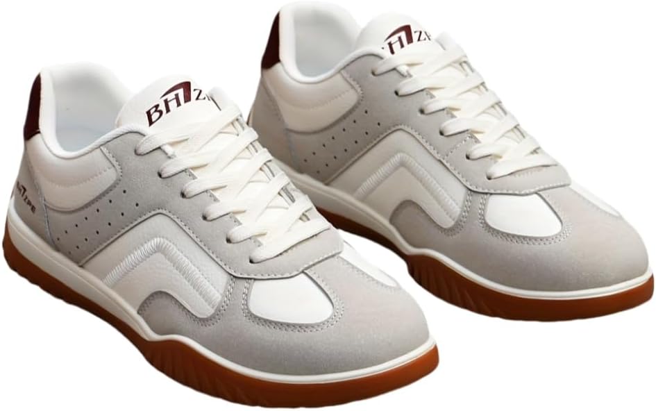 

Модные мужские спортивные кроссовки низкого типа большого размера. Универсальные, легкие и удобные плоские обувь, подходящие для всех сезонов Clolinde, серый