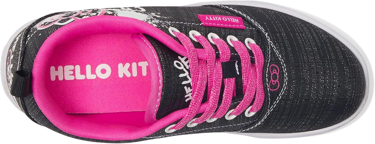 Кроссовки Heelys Girls Pro 20 (Little Kid/Big Kid), черный/розовый — фото 2