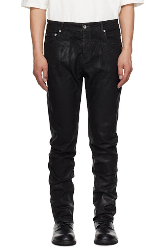 

Черные джинсы Hollywood Detroit Cut Rick Owens DRKSHDW