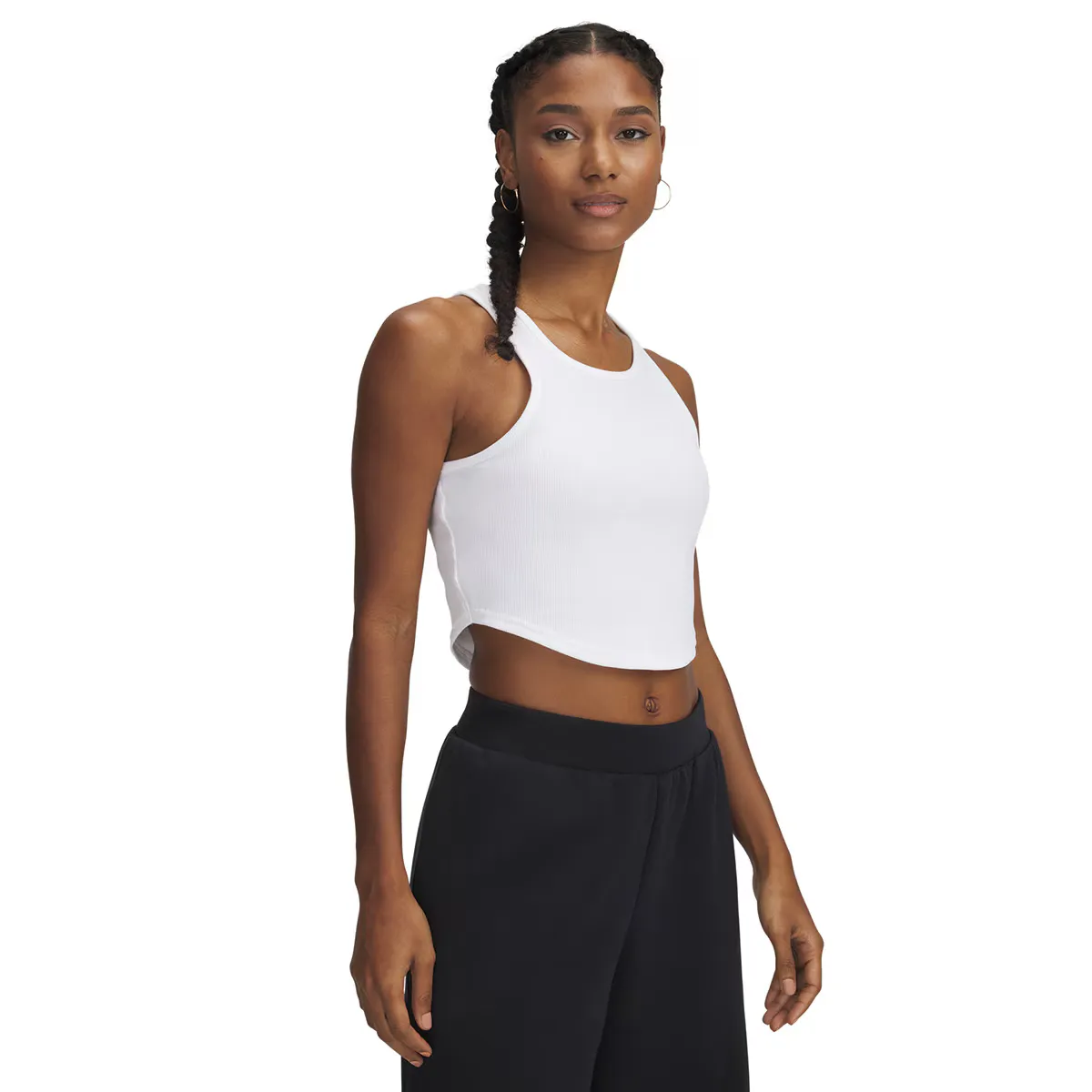 

UA Rival Rib Tank Under Armour женская футболка, белый