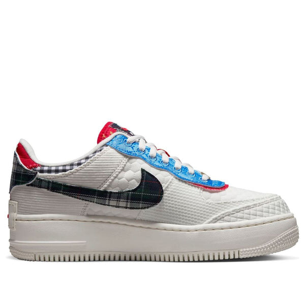 Кроссовки air force 1 low shadow 'multi-material' Nike, мультиколор — фото 2