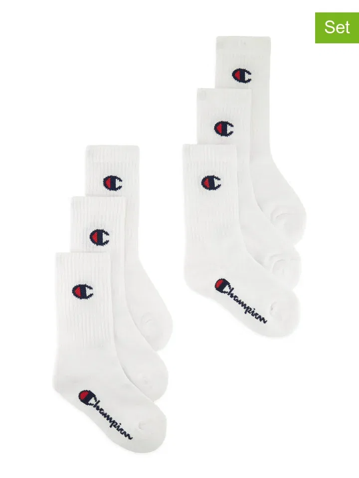Носки 6er-Set, Champion, белый
