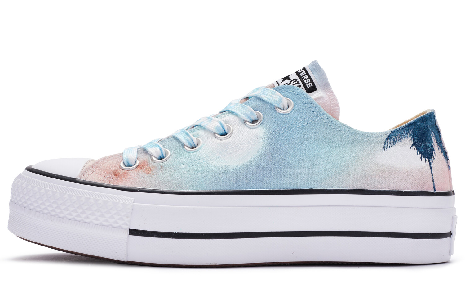 

Chuck Taylor All Star Canvas Shoes Women's Low-top Blue/white/pink/black Converse