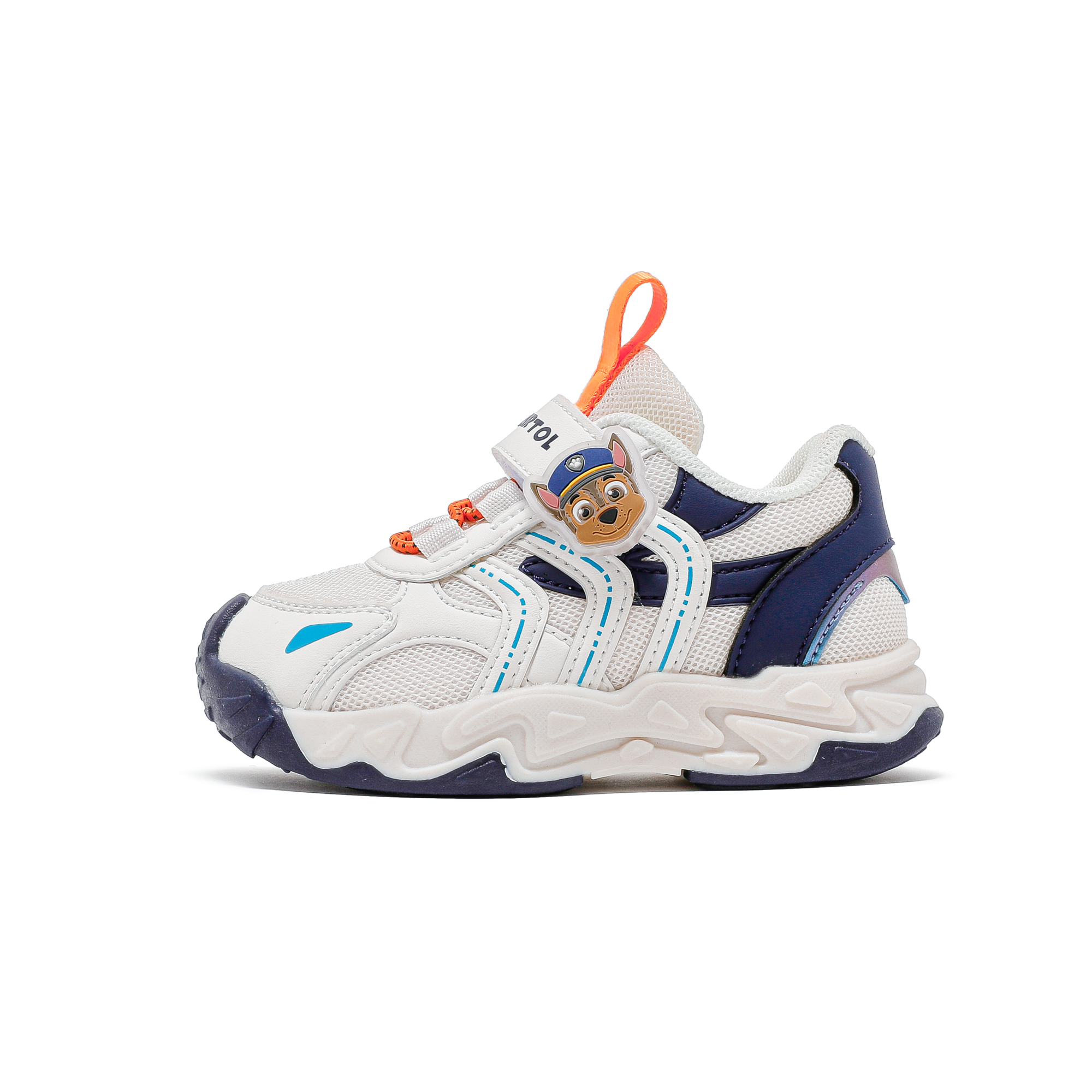 

Легкие амортизирующие низкие детские кроссовки для бега PAW PATROL, синий