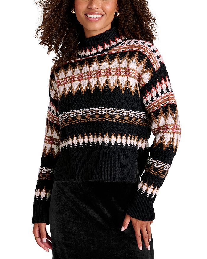 

Свитер из шерсти Henrietta с узором Fair Isle Splendid, мультиколор