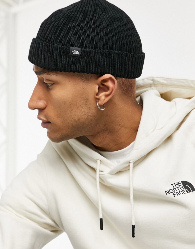 

The North Face – Черная шляпа в рыбацком стиле в рубчик