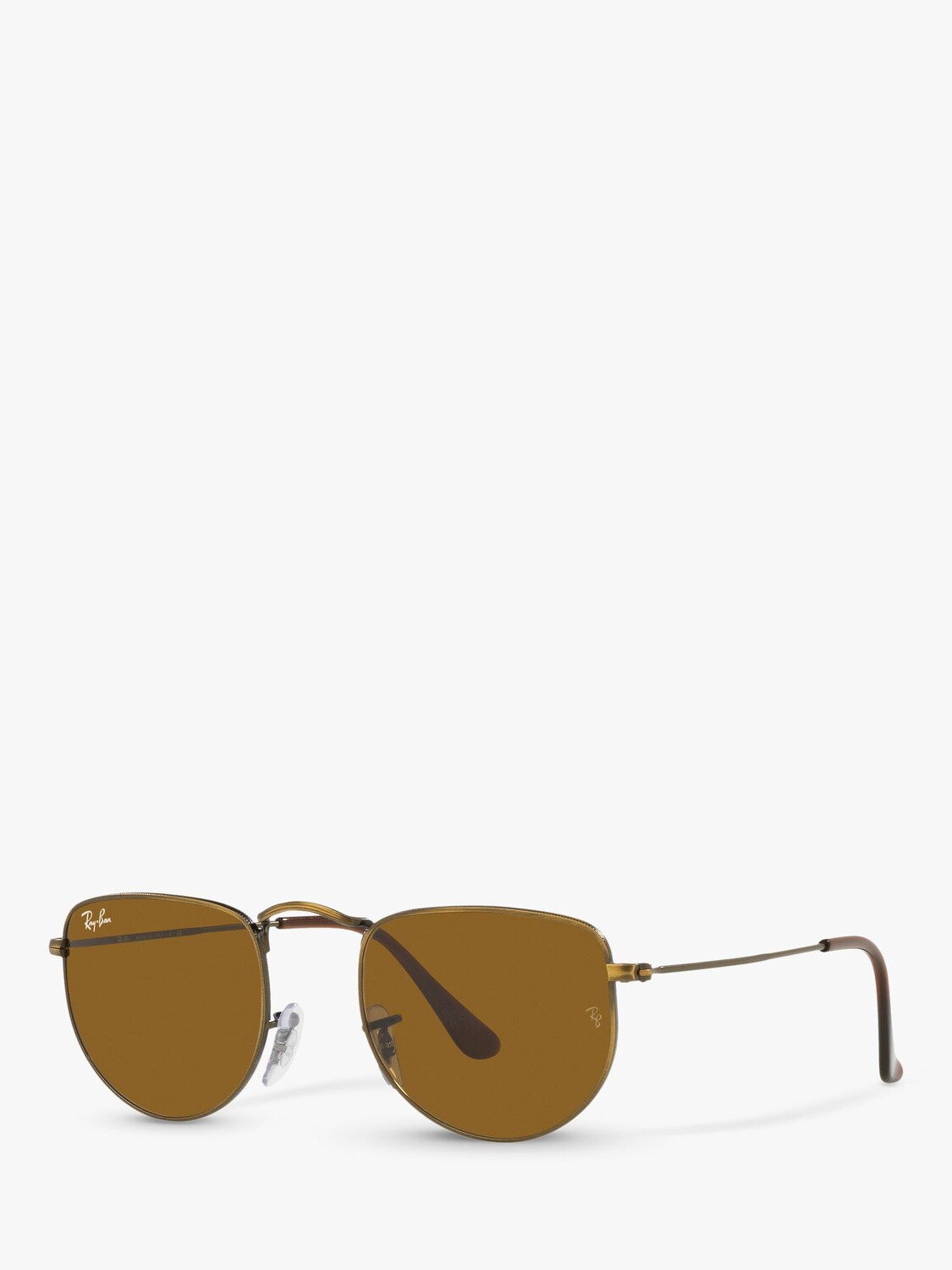 

Солнцезащитные очки Ray-Ban RB3958 унисекс Elon нестандартной формы, золотисто-коричневые