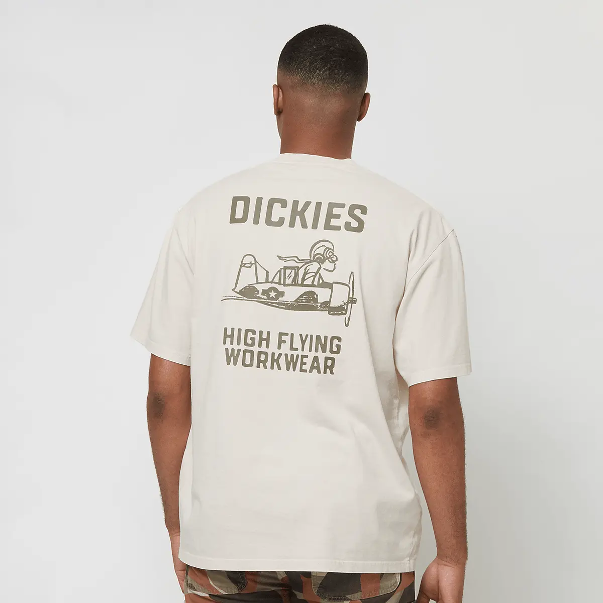 

Футболка Dickies High Flying Workwear Tee SS, бежевый