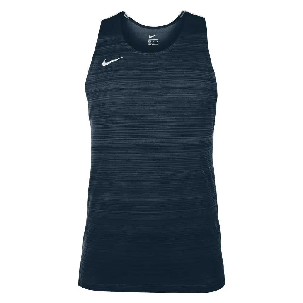 

Футболка без рукавов спортивная Nike Stock Dry Miler, синий