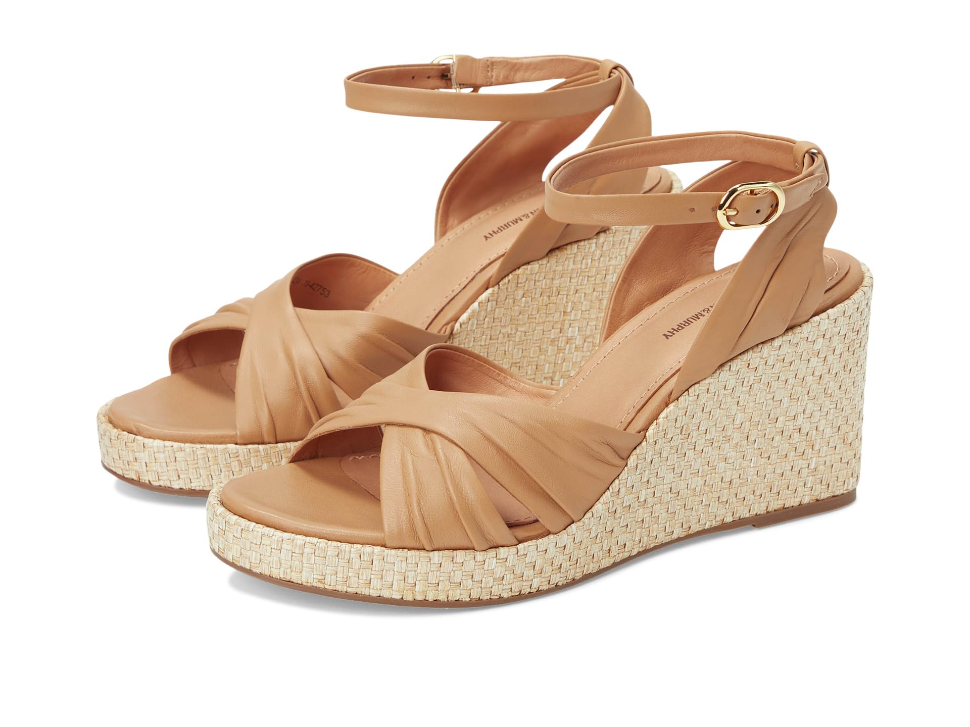 Сандалии Johnston & Murphy Marcia Cross-Band Sandal, желто-коричневый