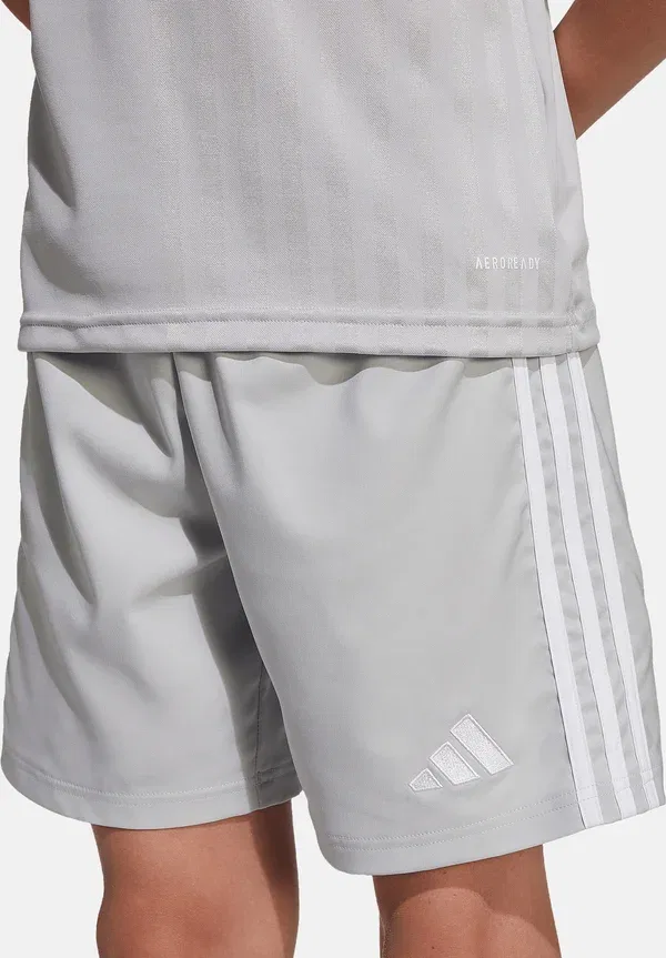 Шорты спортивные Adidas Performance Fussball teamsport tastigo 25, серые — фото 2