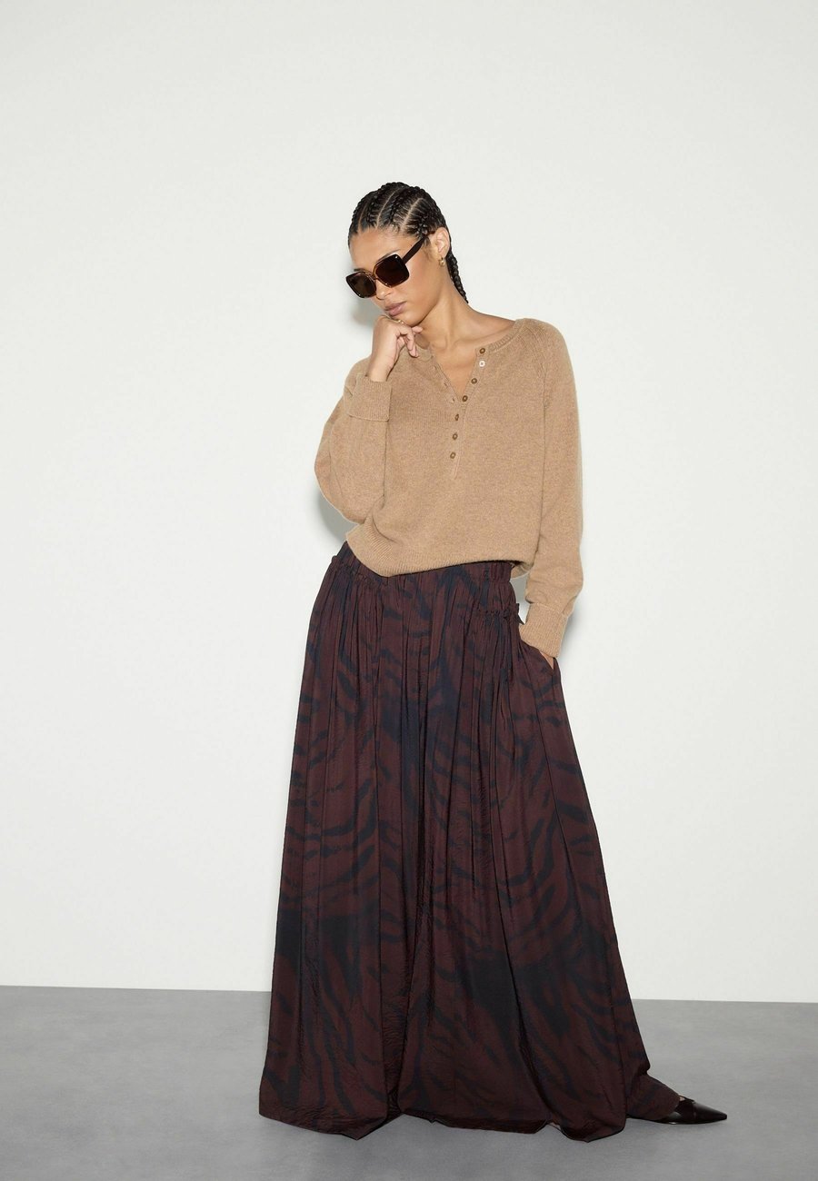 

Брюки Next TALL FIT-PALAZZO, Black Brown Tiiger Print/Black