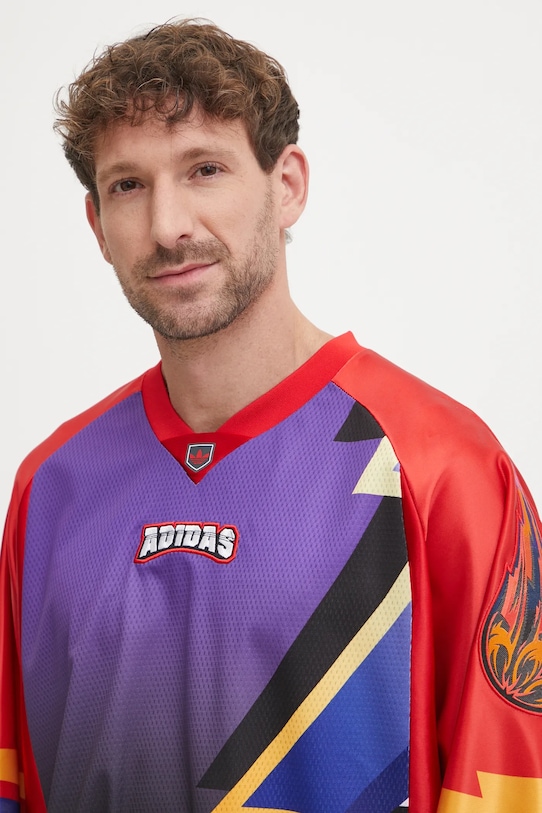 Футболка Team Jersey Adidas Originals, красный — фото 4