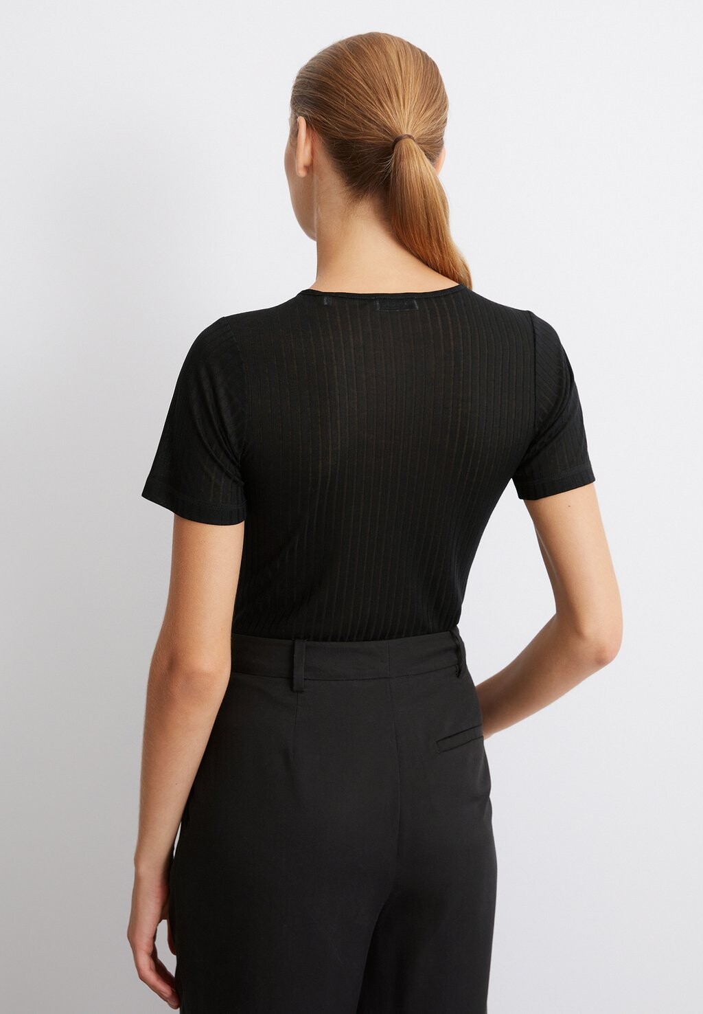 

Базовая футболка HENLEY Marc O'Polo, черный