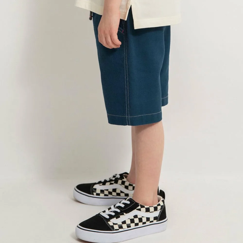 Цветные тканые шорты «Панама» Branshes, цвет Navy Blue — фото 2
