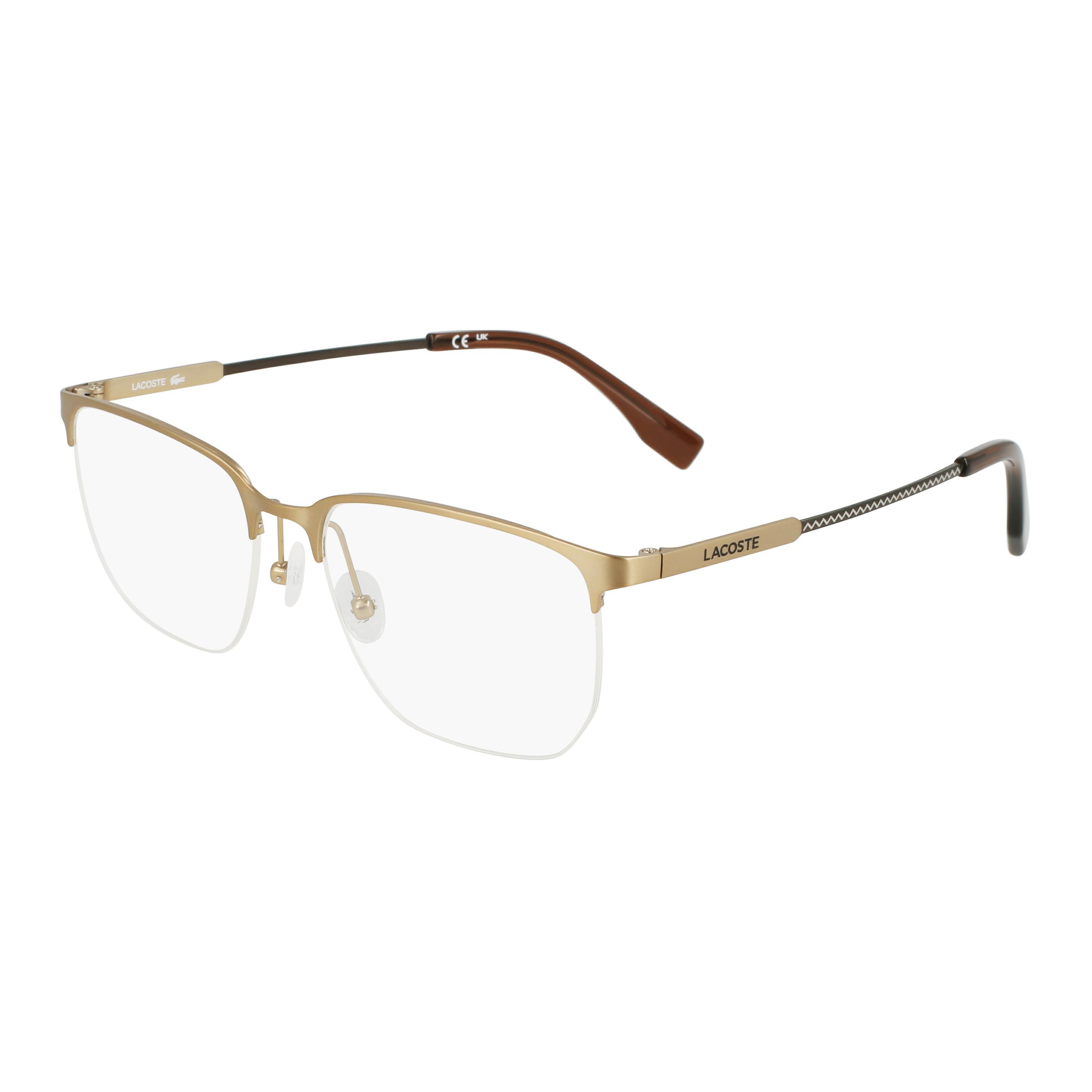 

LACOSTE Титановые квадратные очки унисекс, 714