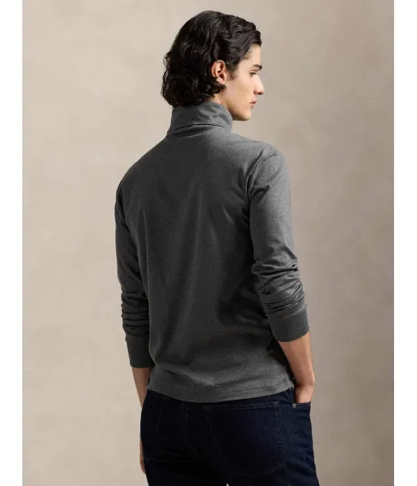 Водолазка regular fit Polo Ralph Lauren, графитовый — фото 3