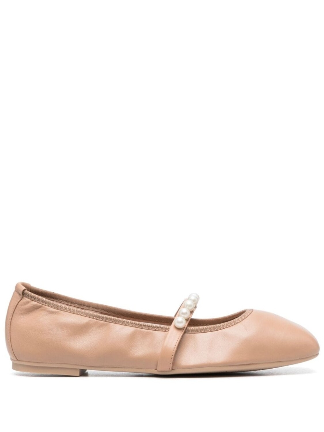 

Stuart Weitzman декорированные шлепанцы Goldie, розовый