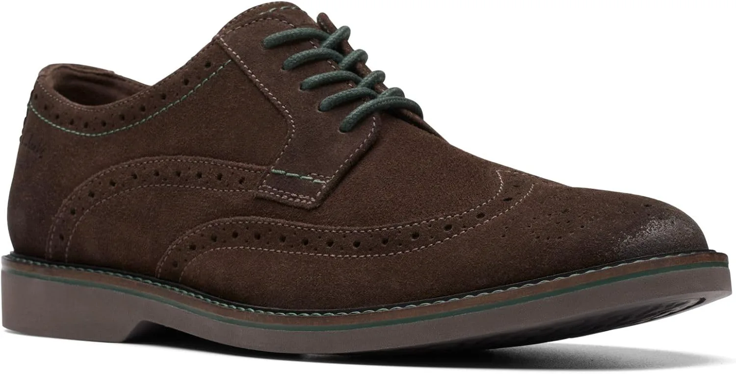 Туфли Clarks Mens Atticus Lt Limit, темно-коричневый — фото 4
