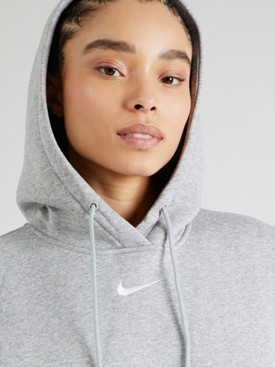 Толстовка Nike Sportswear PHNX FLC, темно-серый — фото 3