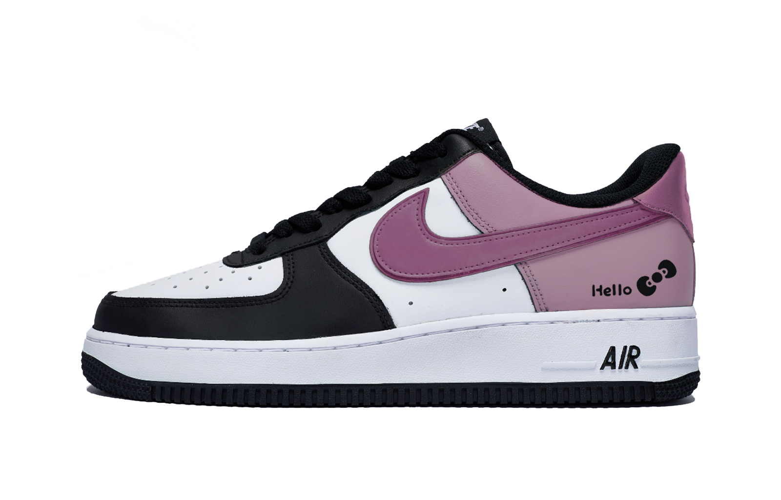 

Nike Кроссовки Air Force 1 Puppy Fragment Low Top для скейтбординга, мужские, белые, розовые