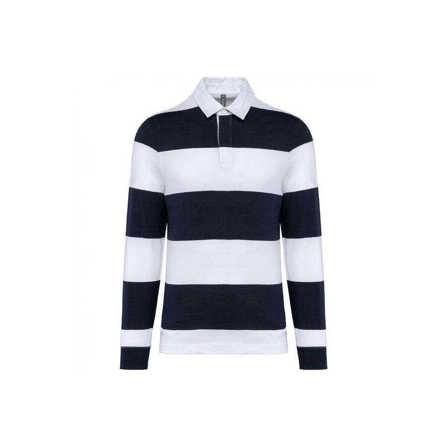 

Полосатая рубашка-поло с длинным рукавом Kariban