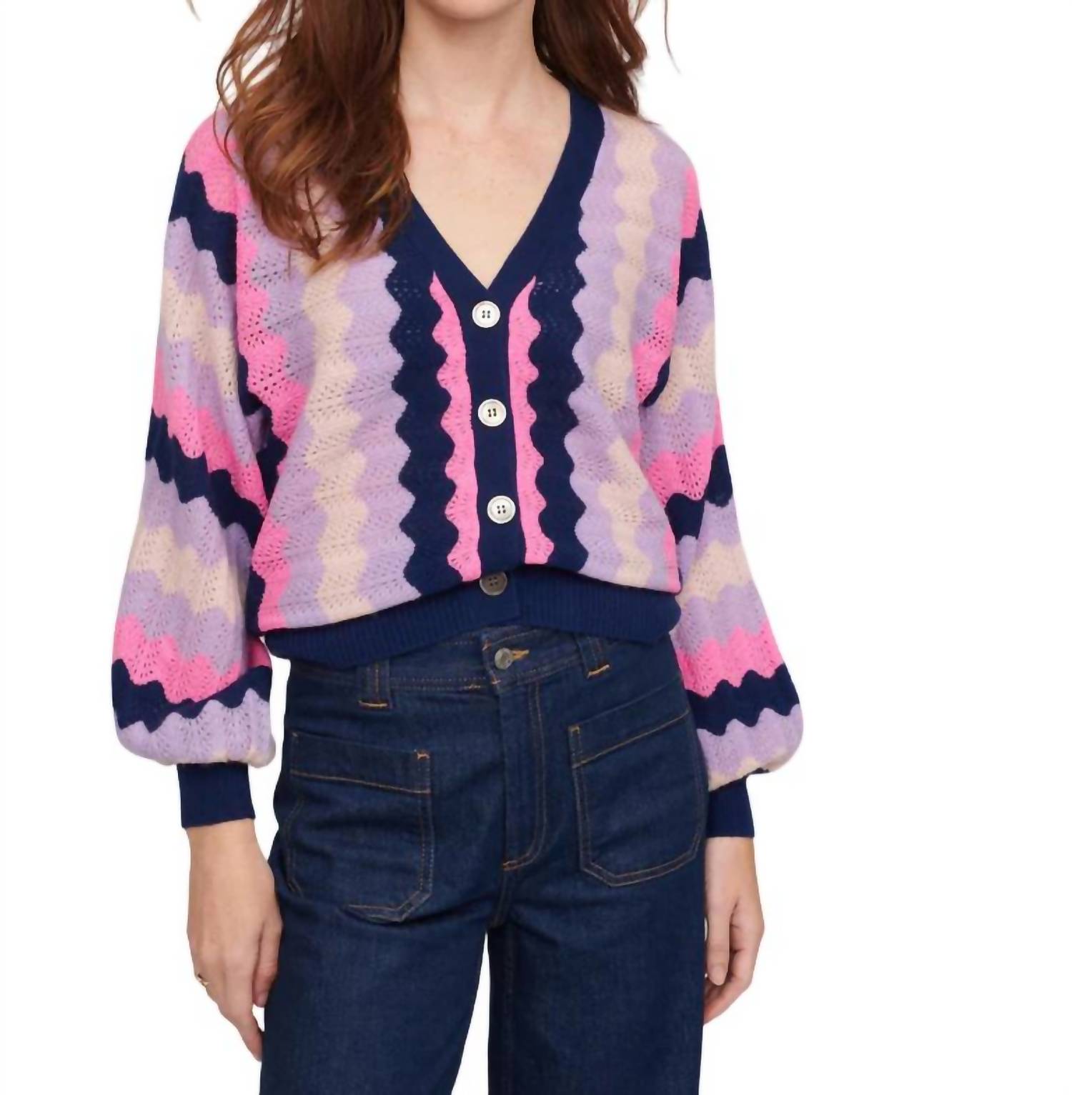 

Кардиган Adina в цвете Midnight Multi &Isla