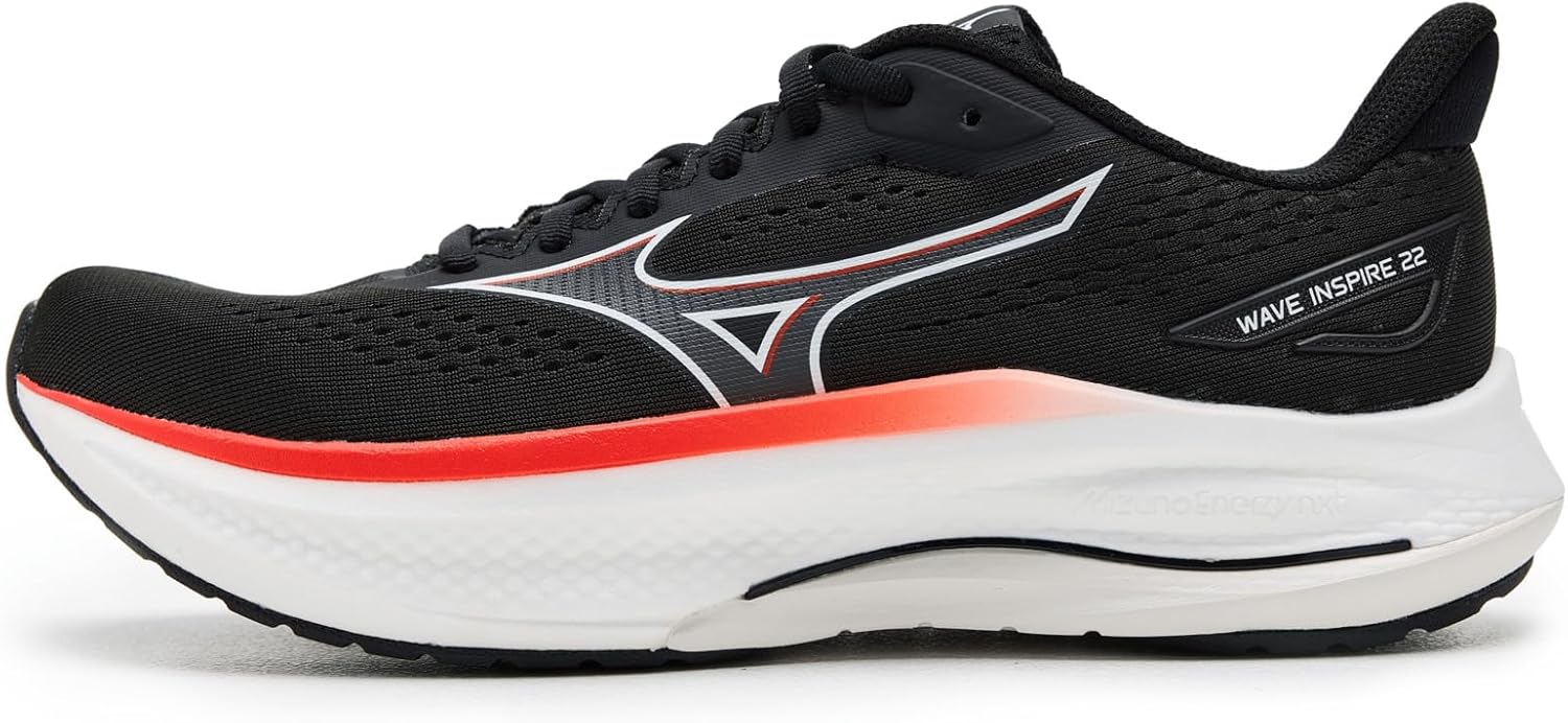 Мужские кроссовки Mizuno Wave Inspire 22, черный — фото 4