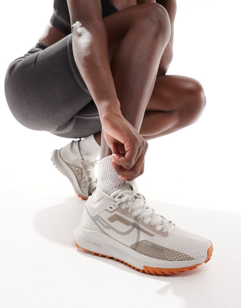 

Бежево-серые кроссовки Nike Pegasus Trail 4 GTX, Серый, Бежево-серые кроссовки Nike Pegasus Trail 4 GTX