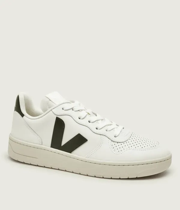 Кроссовки V-10 Prime из натуральной кожи Veja, белый