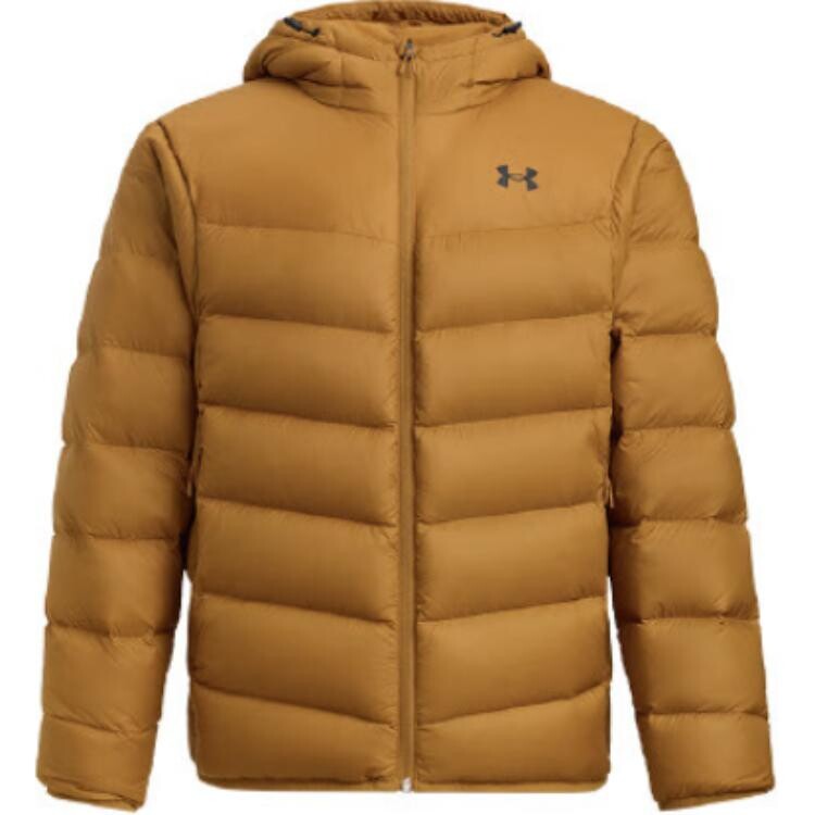 

Пуховик мужской охра желтый Under Armour