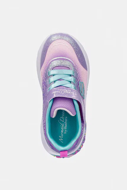 Кроссовки детские с подсветкой MY DREAMERS - LIL MERMAID Skechers, фиолетовый — фото 4