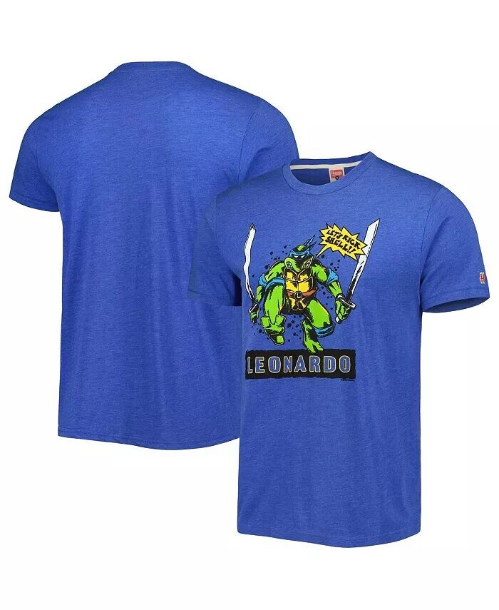 

Мужская и женская футболка Royal Teenage Mutant Ninja Turtles Leonardo Tri-Blend Homage