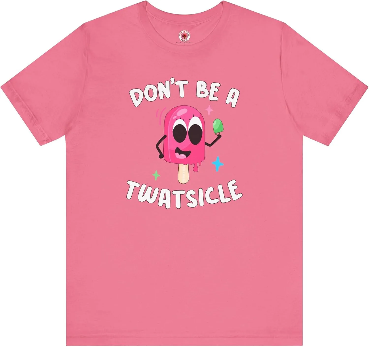 Футболка Don't Be A Twatsicle GENERIC, розовый