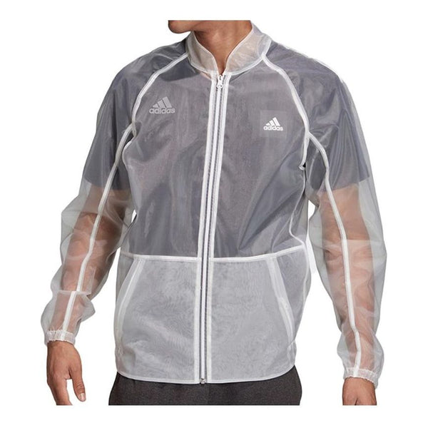 

Куртка adidas See Through Varsity Jacket 'White', белый