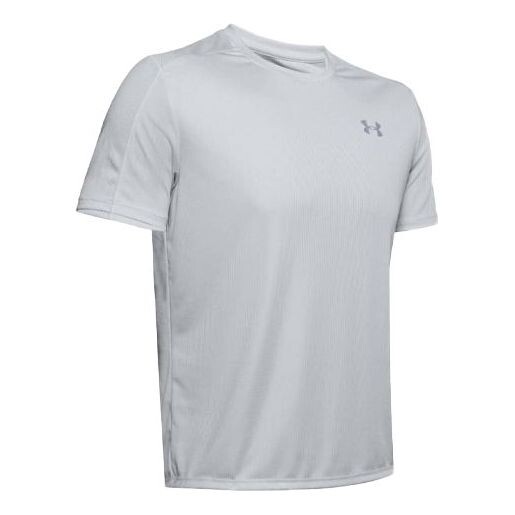

Футболка men's speed stride short sleeve sports tops gray Under Armour, серый
