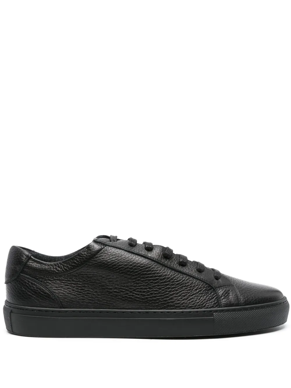 

Кеды Boston из зернистой кожи Corneliani, черный