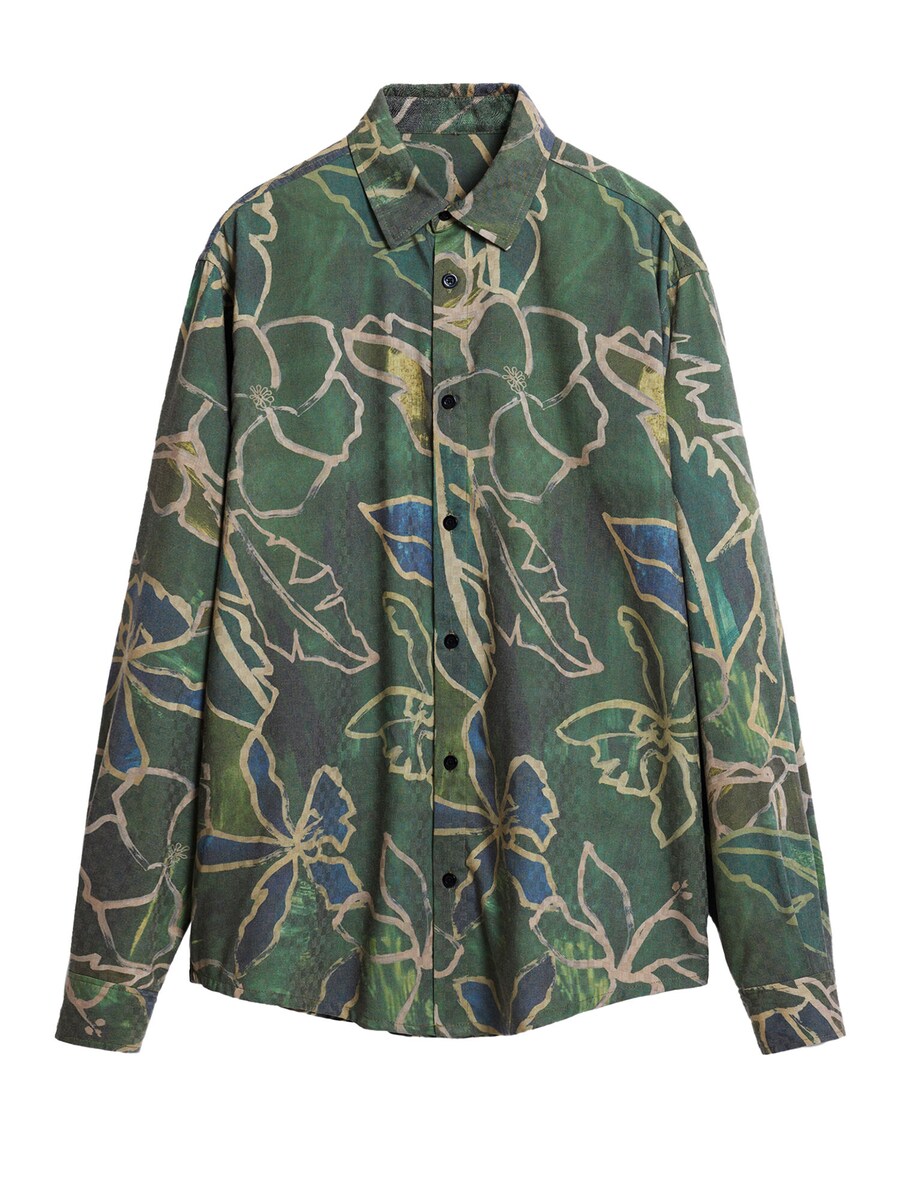 

Рубашка на пуговицах классического кроя Desigual, Green