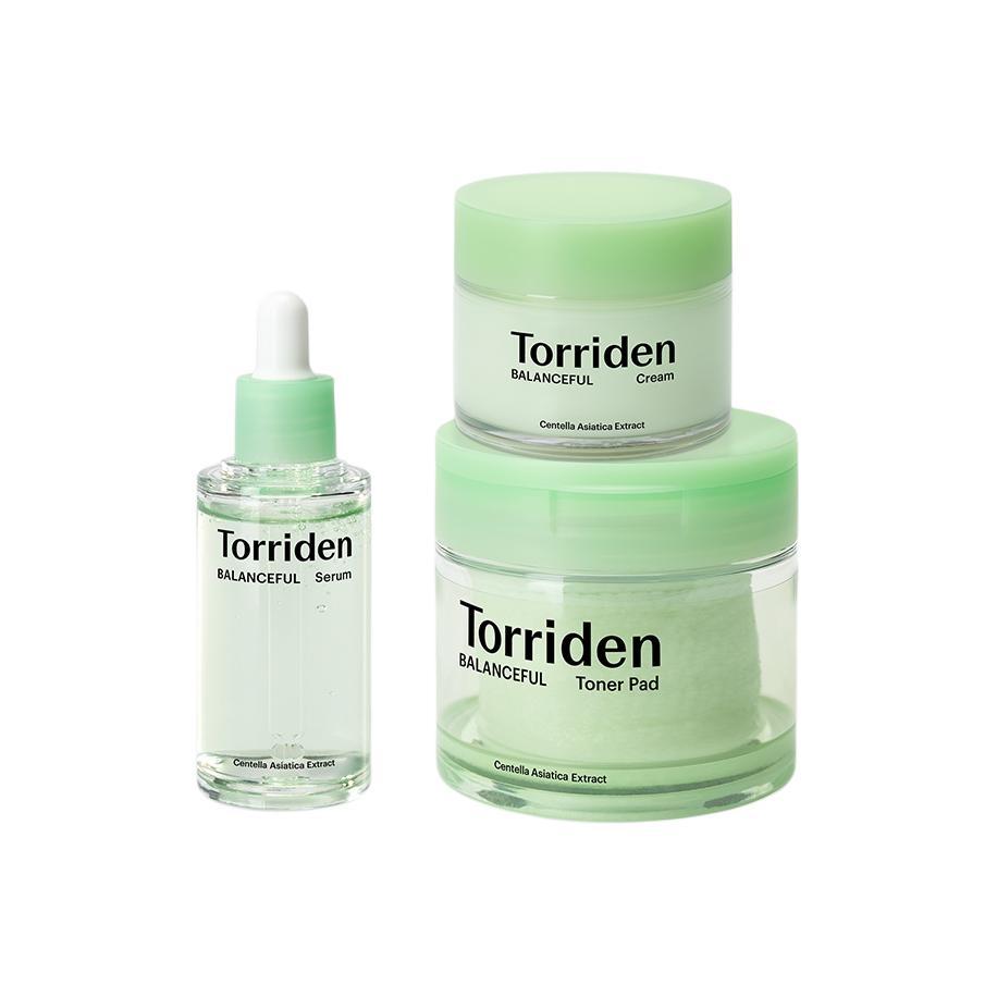 

Наборы для ухода за кожей Balance Serums с умягчающими ватными дисками, увлажняют и питают 50мл+80мл+60 шт TORRIDEN