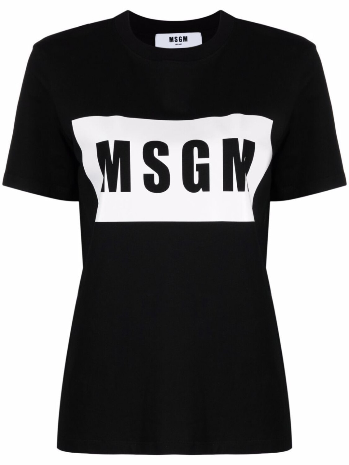 

MSGM футболка с логотипом, черный