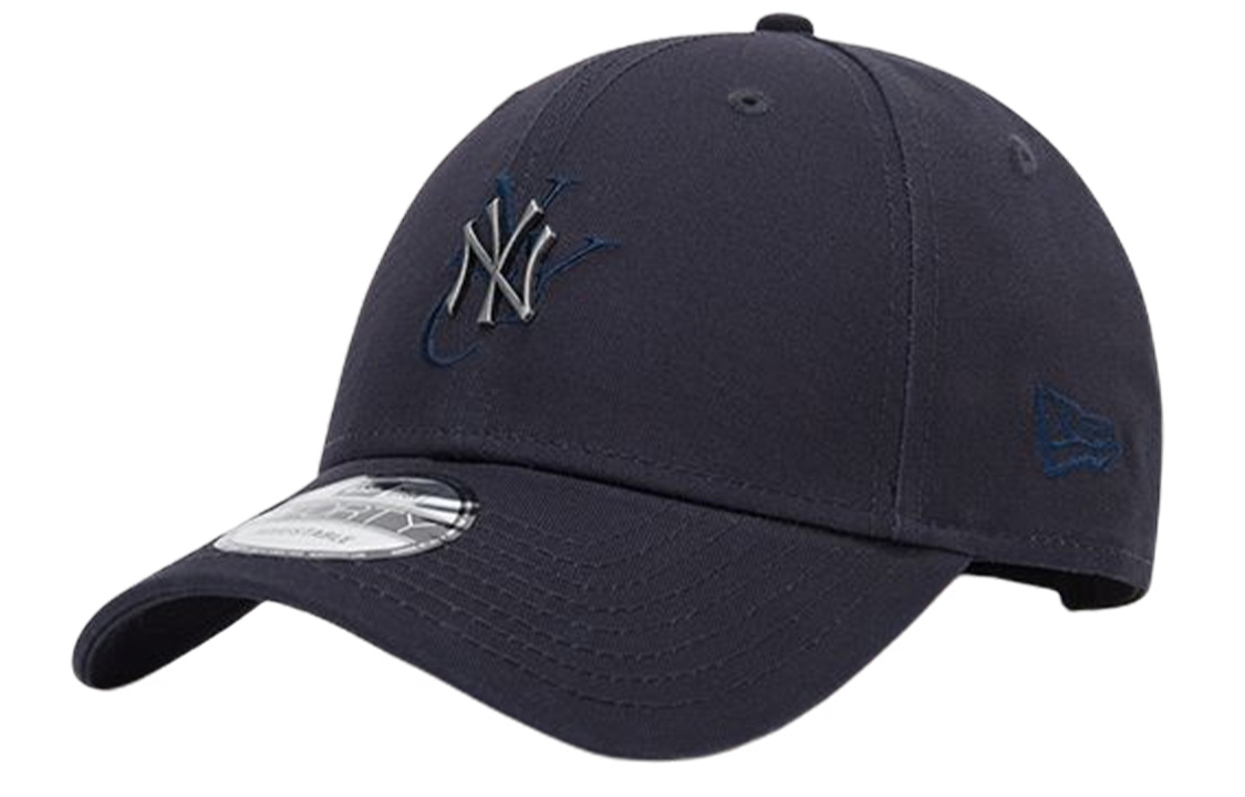 

New Era Хлопковая бейсболка мужская темно-синяя, Голубой, New Era Хлопковая бейсболка мужская темно-синяя