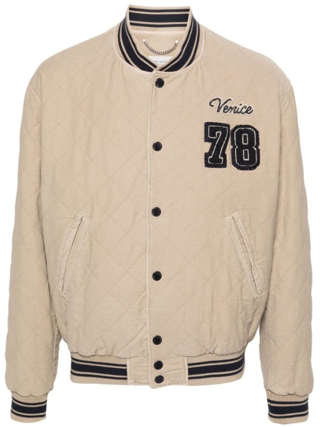 

Golden Goose бомбер Journey, нейтральный цвет