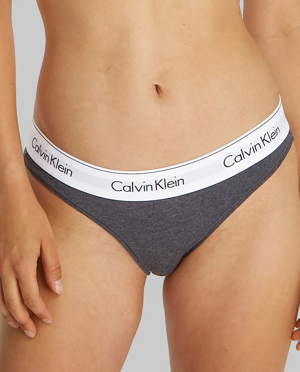 

Классические трусы с логотипом ICON Calvin Klein, темно-серый