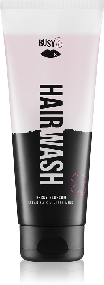 

Мытье волос шампунем Becky Blossom Busyb, moterims 230 мл
